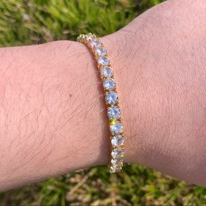 5mm Premium Gold Tennis Bracelet 7”/8”